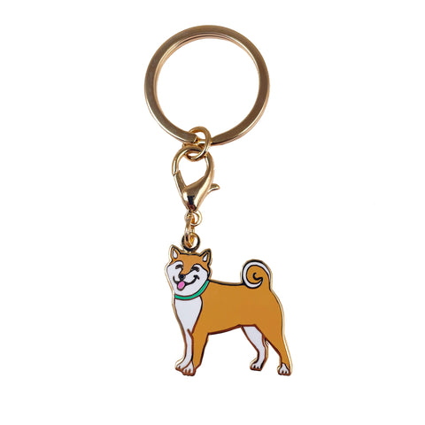 Shiba Key ring / Pet tag