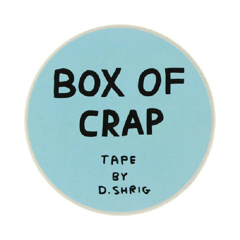 David Shrigley——一盒垃圾包裝膠帶